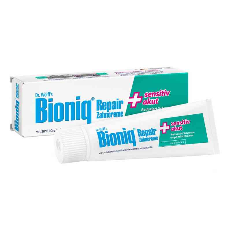 Bioniq Repair-zahncreme Sensitiv Akut 75 ml von Dr. Kurt Wolff GmbH & Co. KG PZN 18886464