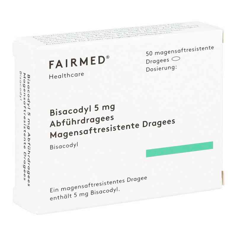 Bisacodyl 5 mg Dragees magensaftresistente Dragees 50 stk von Fair-Med Healthcare GmbH PZN 16580790
