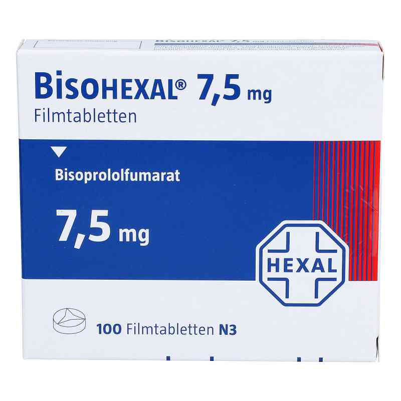 BisoHEXAL 7,5mg 100 stk von Hexal AG PZN 04152652