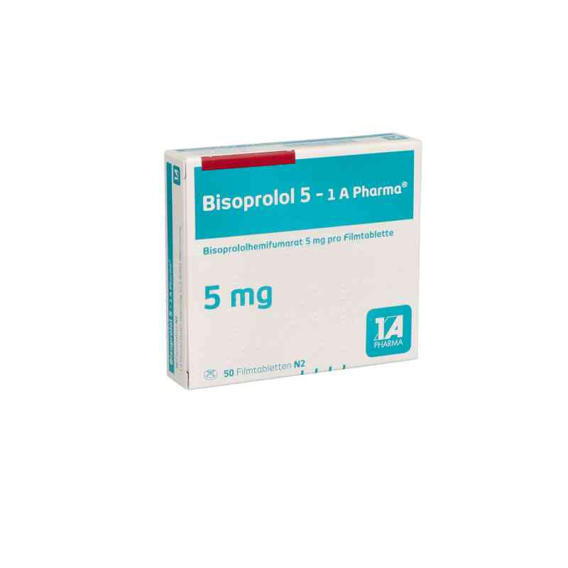 Bisoprolol 5-1A Pharma 50 stk von 1 A Pharma GmbH PZN 03820471