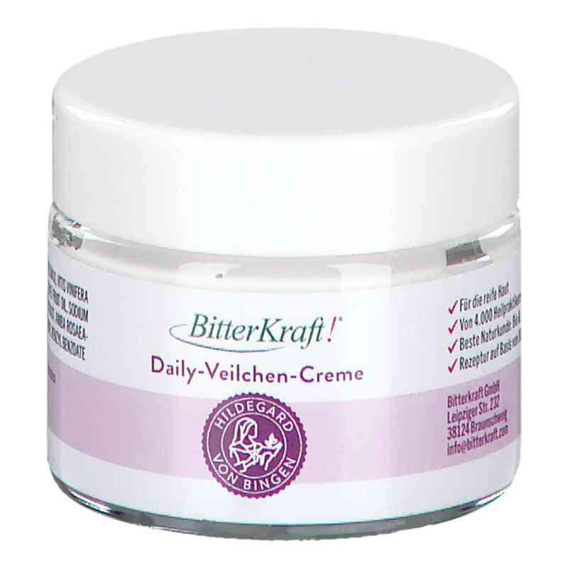 Bitterkraft Daily Veilchen Creme 50 ml von Bitterkraft GmbH PZN 19368458