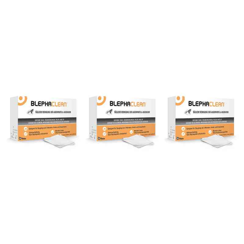 Blephaclean Sterile Kompressen 3x20 stk von Thea Pharma GmbH PZN 08104541