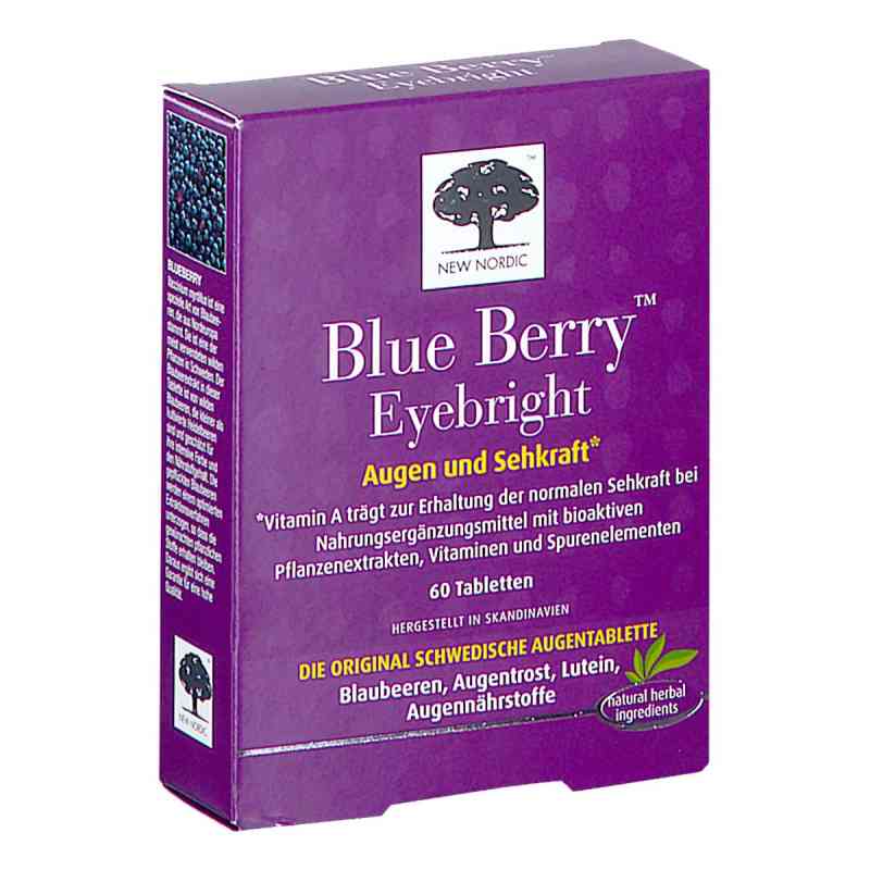 Blue Berry Tabletten 60 stk von NEW NORDIC Deutschland GmbH PZN 06328894