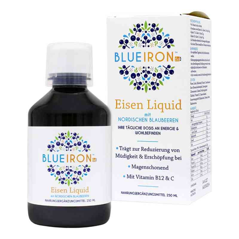 Blueiron Eisen Liquid Flüssigkeit zum Einnehmen 250 ml von Hager Pharma GmbH PZN 19834305