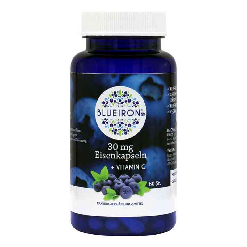 Blueiron Eisenkapseln 60 stk von Hager Pharma GmbH PZN 19834280