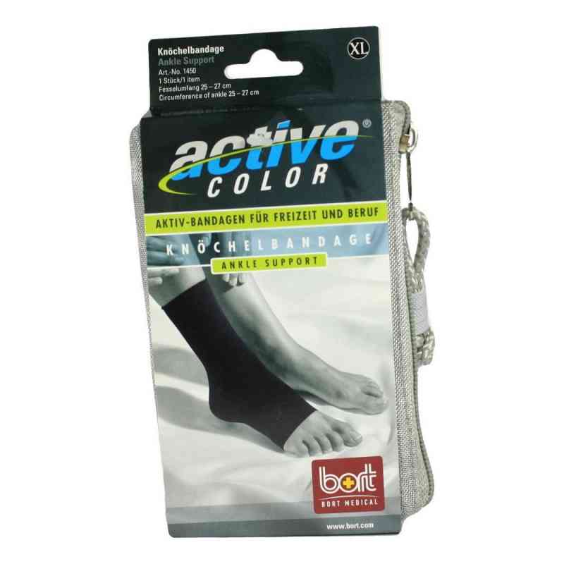 Bort Activecolor Knöchelbandage x-large schwarz 1 stk von Bort GmbH PZN 04535749