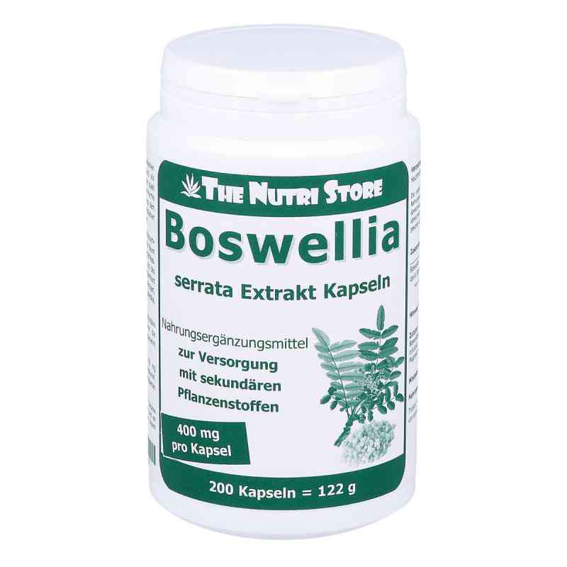 Boswellia 400 mg Extrakt vegetarische Kapseln 200 stk von Hirundo Products PZN 00134309