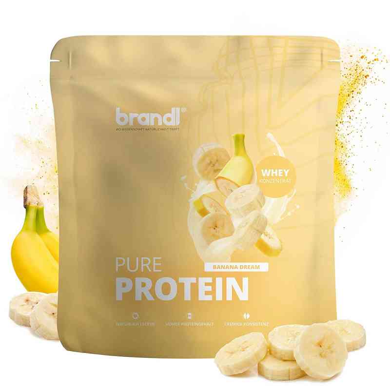 Brandl Pure Protein Banane Pulver 1000 g von Brandl Nutrition GmbH PZN 18679363