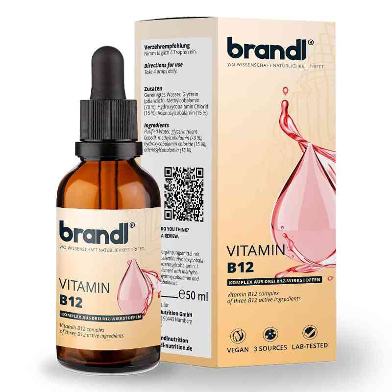 Brandl Vitamin B12 Tropfen 50 ml von Brandl Nutrition GmbH PZN 18679009