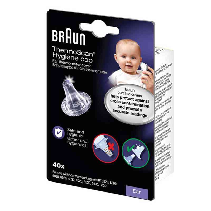Braun Thermoscan Schutzkappen Lf 40 40 stk von KAZ Europe SA PZN 07437651