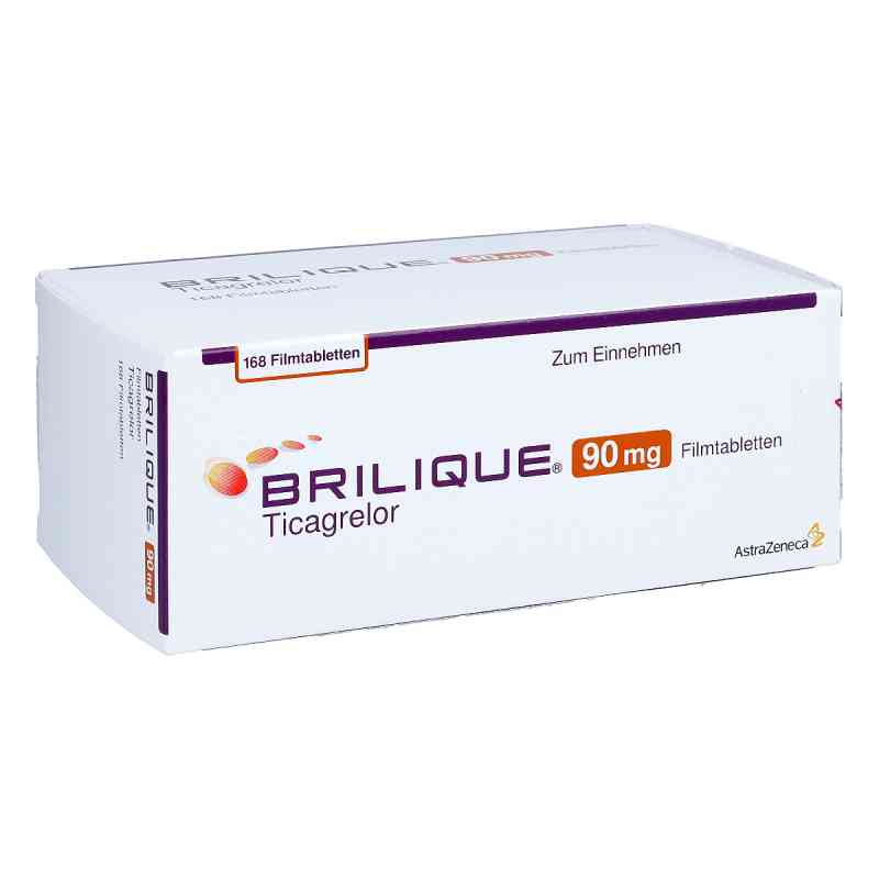 Brilique 90mg 168 stk von AstraZeneca GmbH PZN 07564065