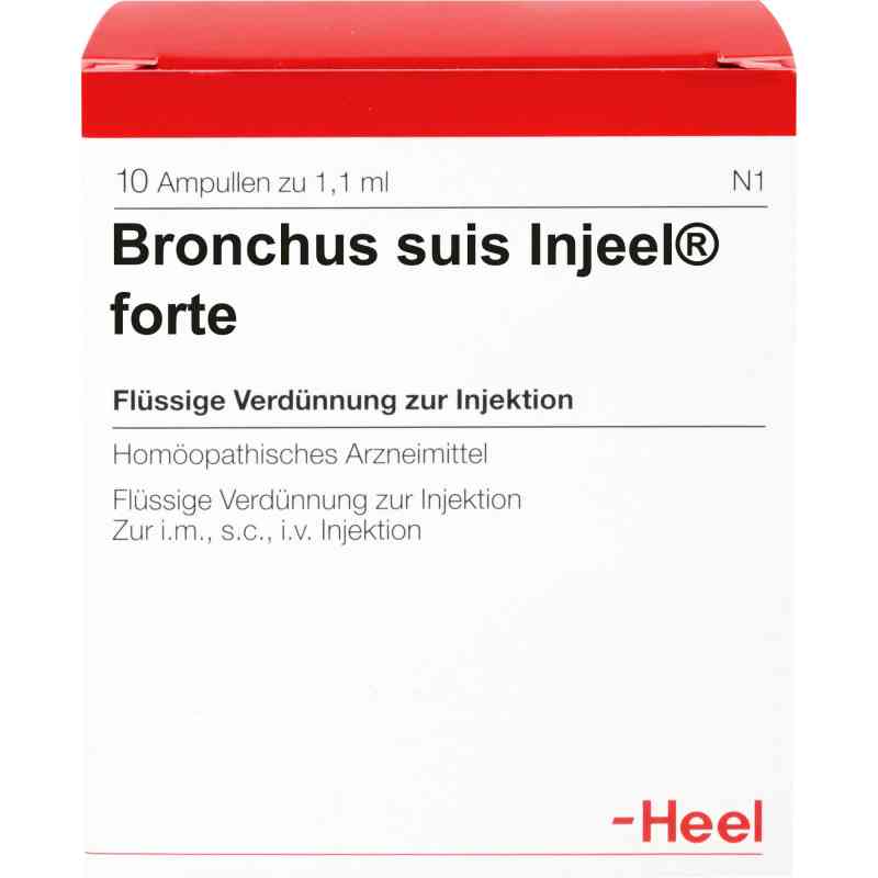 Bronchus suis Injeel forte Ampullen 10 stk von Biologische Heilmittel Heel GmbH PZN 00156742