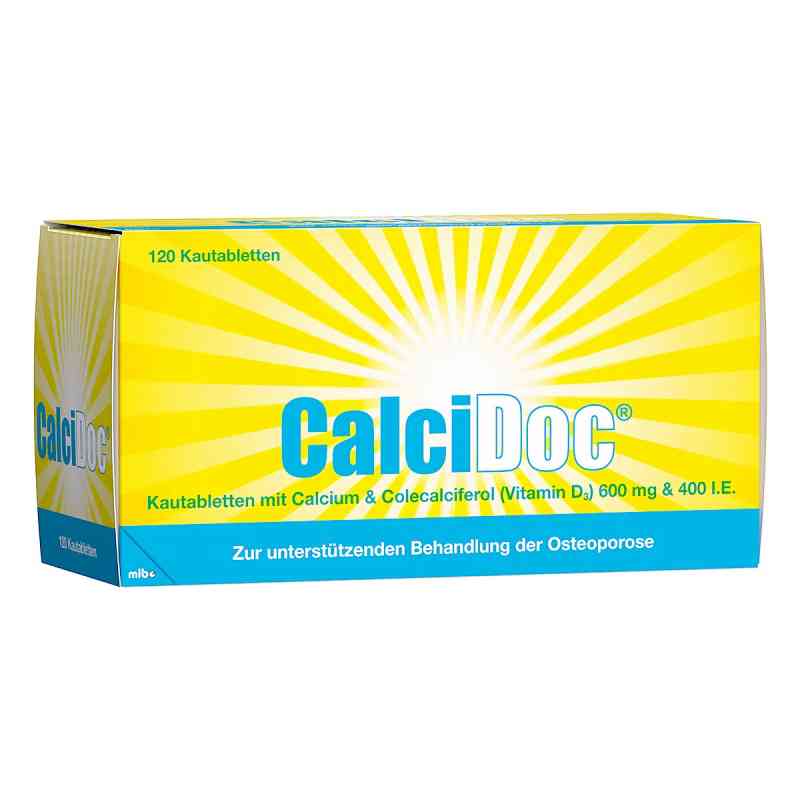 CalciDoc 120 stk von MIBE GmbH Arzneimittel PZN 01565744