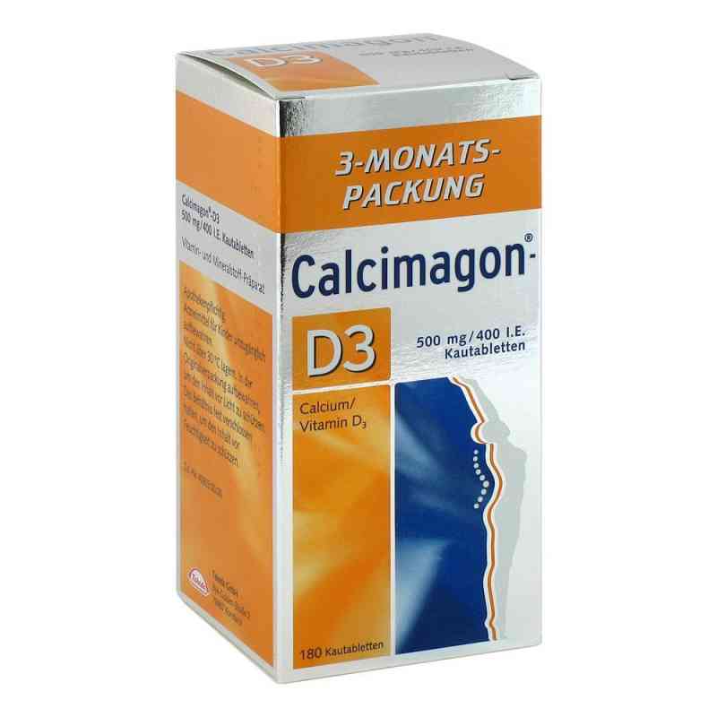 Calcimagon-D3 500mg/400 I.E. Kautabletten 180 stk von CHEPLAPHARM Arzneimittel GmbH PZN 01128682