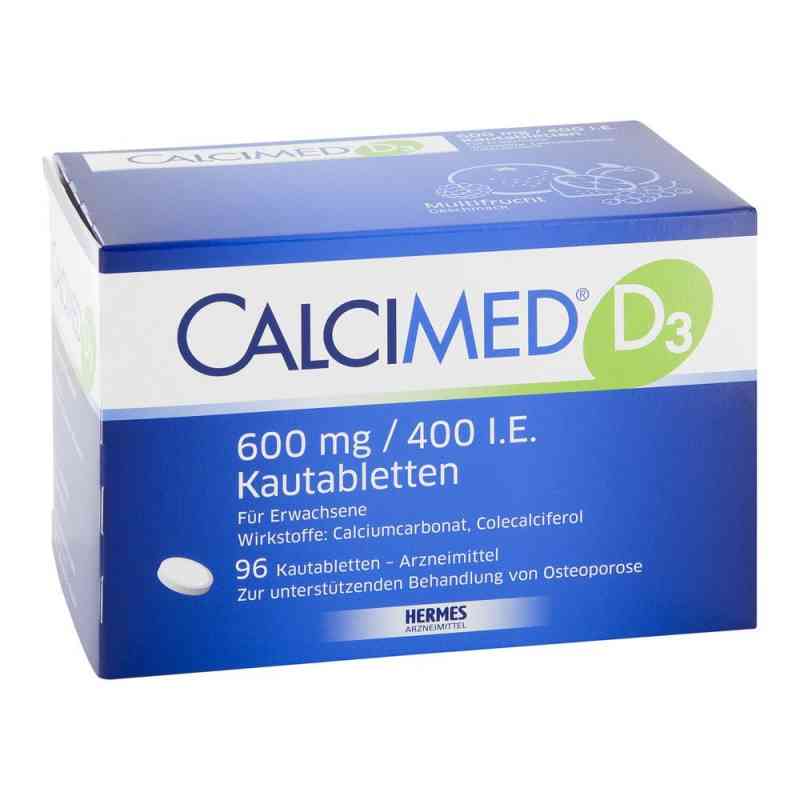  Calcimed D3 600 mg / 400 I.E. Kautabletten 96 stk von HERMES Arzneimittel GmbH PZN 09750145