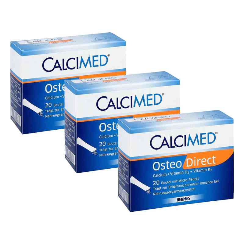Calcimed Osteo Direct Micro-pellets 3x20 stk von HERMES Arzneimittel GmbH PZN 08106035