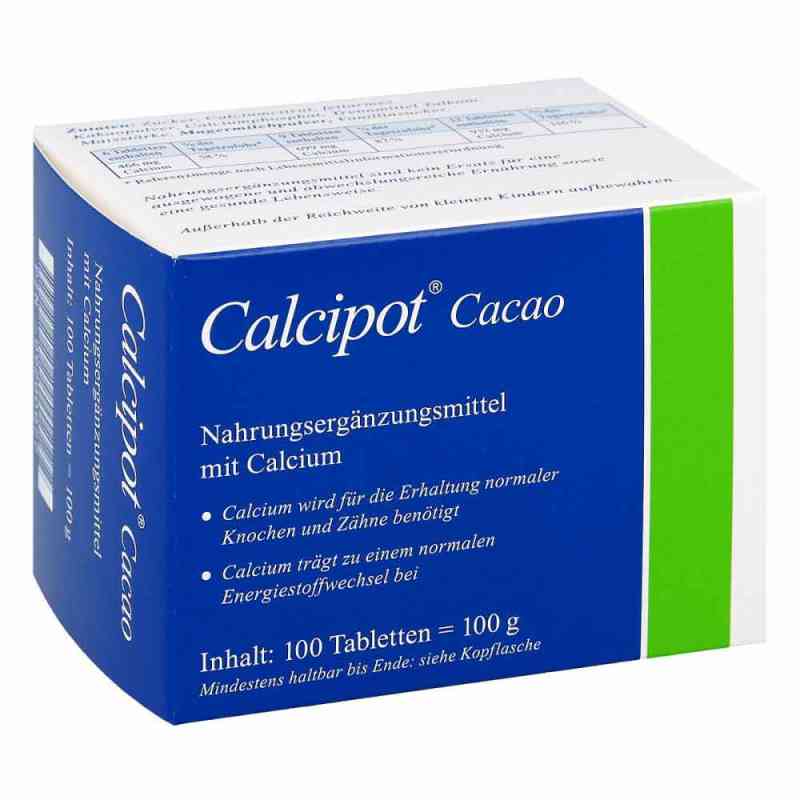 Calcipot Cacao Kautabletten 100 stk von MEDA Pharma GmbH & Co.KG PZN 09200077