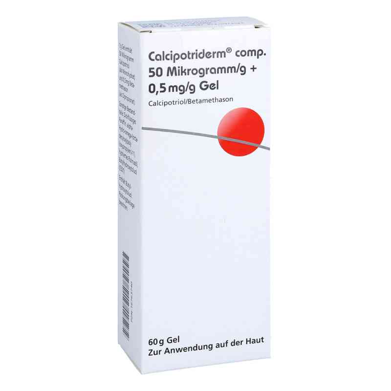 Calcipotriderm Comp.50 Μg/g + 0,5 Mg/g Gel 60 g von DERMAPHARM AG PZN 16763740