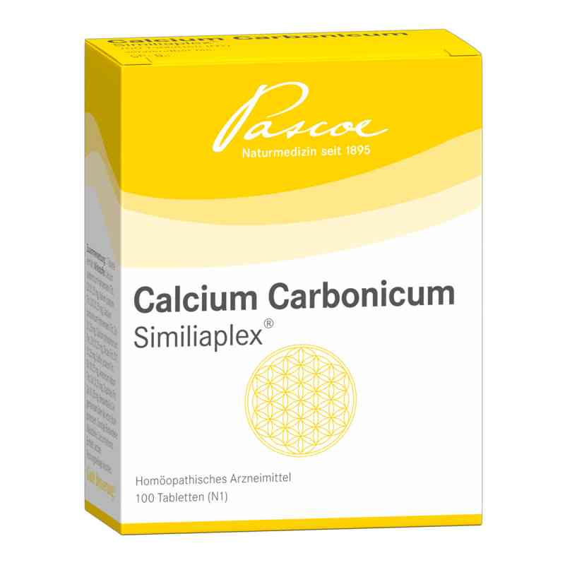Calcium Carbonicum Similiaplex Tabletten 100 stk von Pascoe pharmazeutische Präparate PZN 00278698