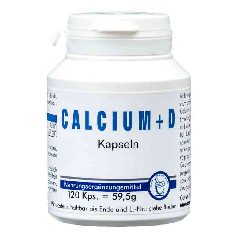 Calcium + D Kapseln 120 stk von Pharma Peter GmbH PZN 02214509