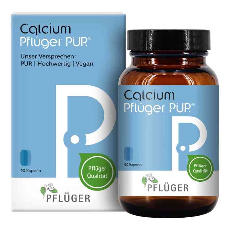 Calcium Pflüger PUR® 100 mg Kapseln 90 stk von Homöopathisches Laboratorium Alexander Pflüger Gmb PZN 19160781