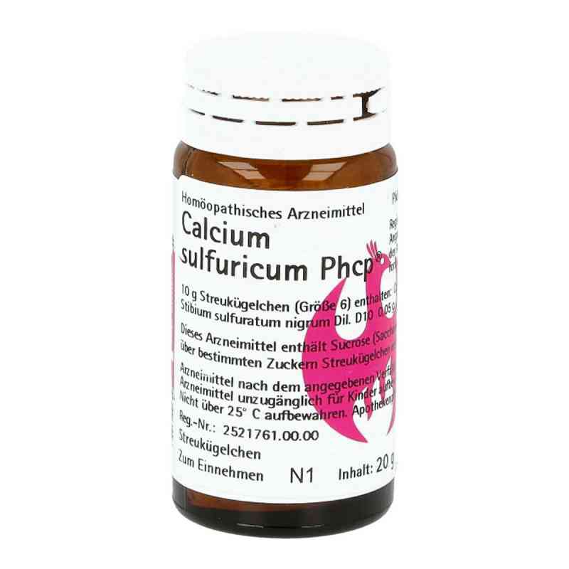Calcium Sulfuricum Phcp Globuli 20 g von PHÖNIX LABORATORIUM GmbH PZN 00359557