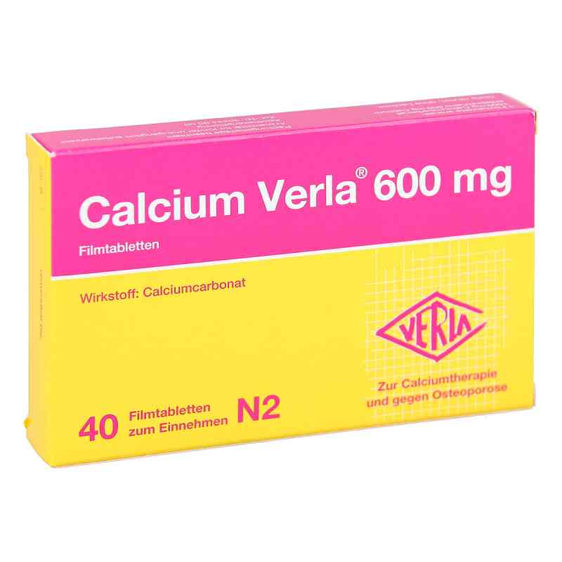 Calcium Verla 600mg 40 stk von Verla-Pharm Arzneimittel GmbH &  PZN 01047357