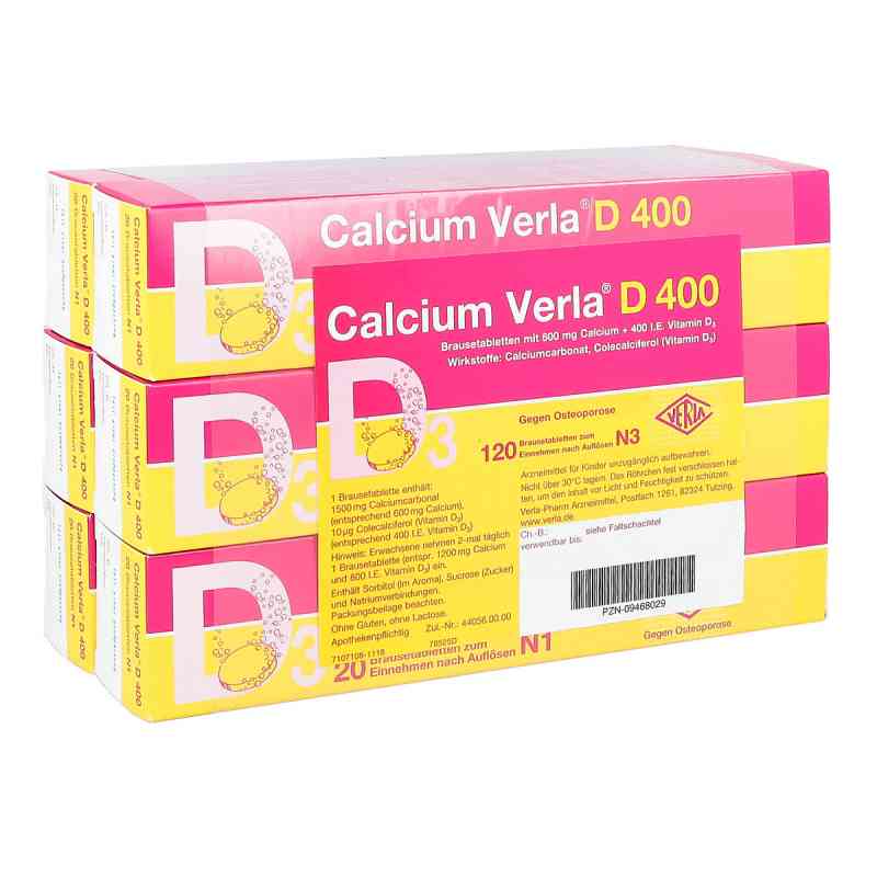 Calcium Verla D 400 120 stk von Verla-Pharm Arzneimittel GmbH & Co. KG PZN 09468029
