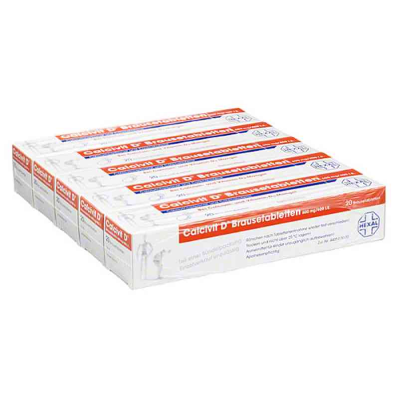 Calcivit D Brausetabletten 600mg/400 internationale Einheiten 100 stk von CHEPLAPHARM Arzneimittel GmbH PZN 00170216