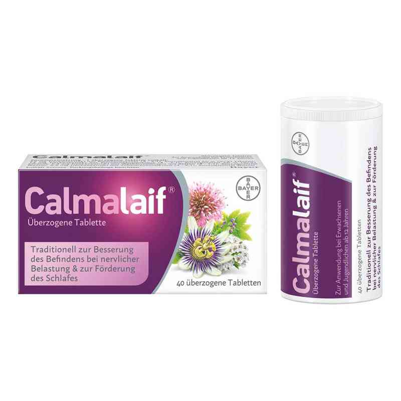 Calmalaif bei stressbedingter Unruhe und Schlafproblemen 40 stk von Bayer Vital GmbH PZN 16808052