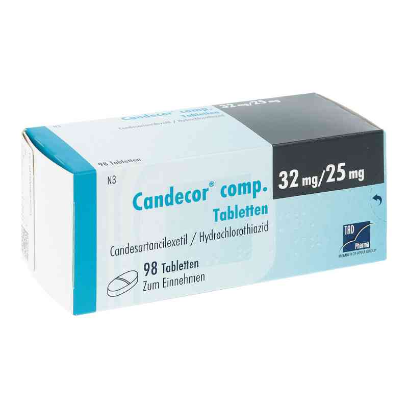 Candecor compositus 32mg/25mg 98 stk von TAD Pharma GmbH PZN 09633675