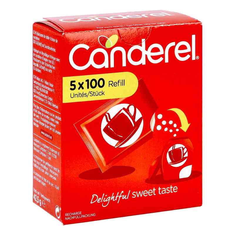Canderel Nachfüllpackung Stückchen 500 stk von CosNem PZN 03087792