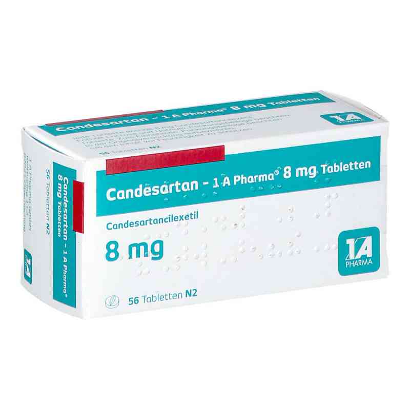 Candesartan-1A Pharma 8mg 56 stk von 1 A Pharma GmbH PZN 09273142