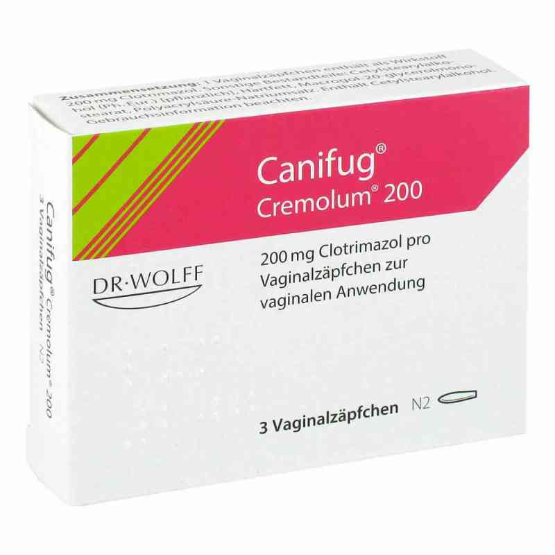 Canifug Cremolum 200 Vaginalsuppositorien 3 stk von Dr. August Wolff GmbH & Co. KG Arzneimittel PZN 06349933