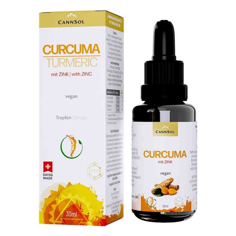 Cannsol Curcuma mit Zink Tropfen 30 ml von SoluVeda GmbH PZN 19359643