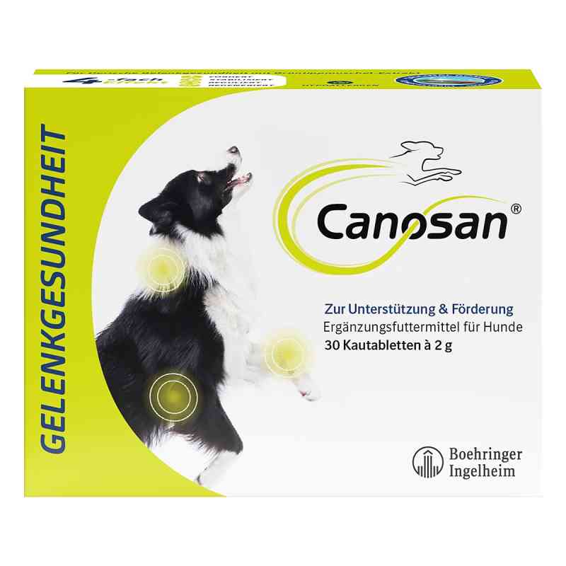 Canosan Kautabletten für Hunde zur Unterstützung der Gelenke 30 stk von Boehringer Ingelheim VETMEDICA GmbH PZN 01745423