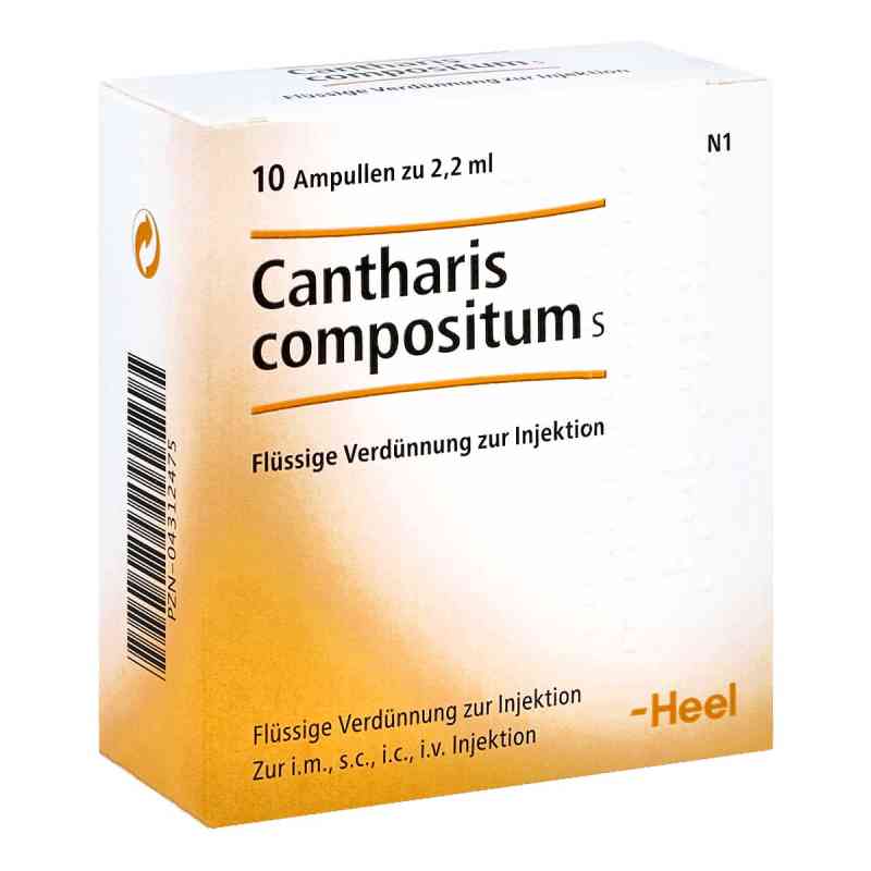 Cantharis Compositum S Ampullen 10 stk von Biologische Heilmittel Heel GmbH PZN 04312475