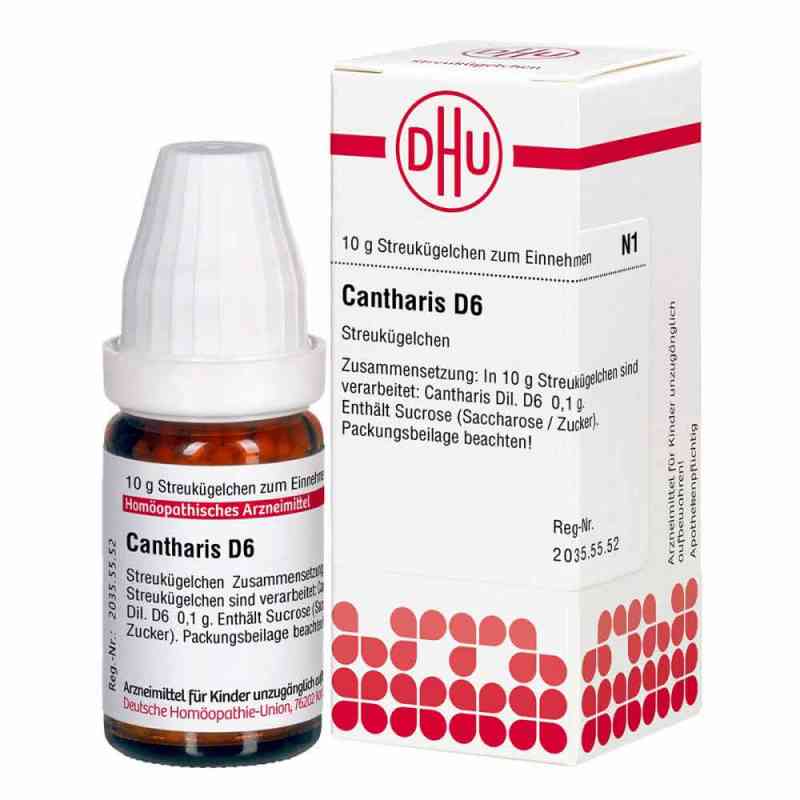 Cantharis D 6 Globuli 10 g von DHU-Arzneimittel GmbH & Co. KG PZN 01763533