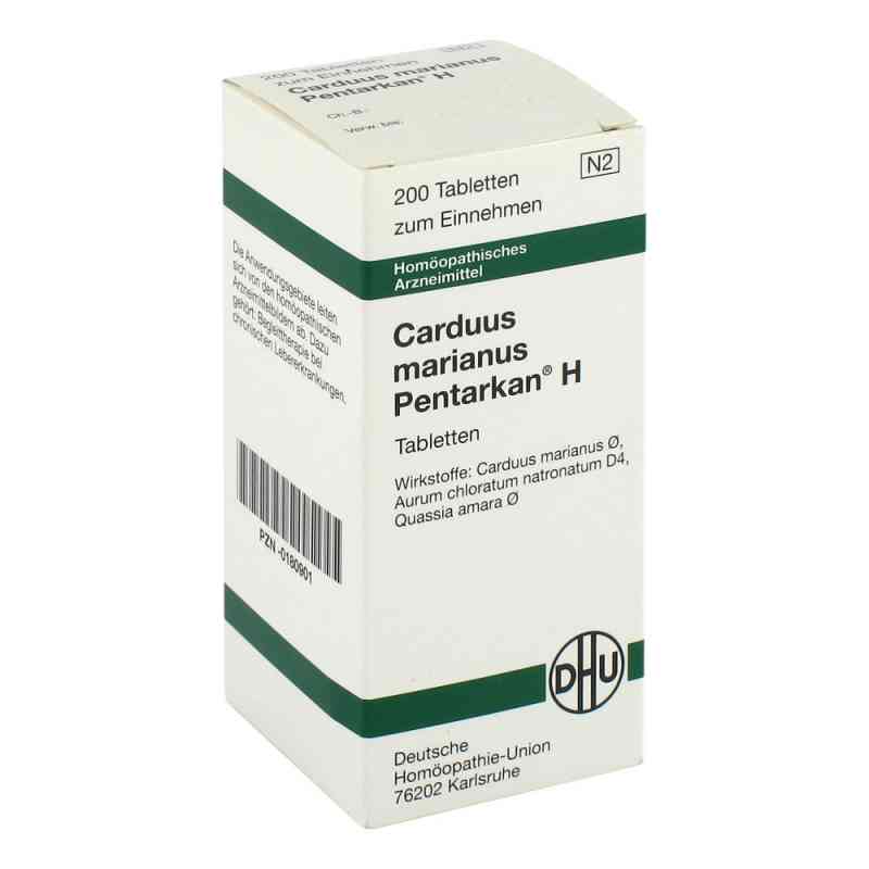 Carduus Marianus Pentarkan H Tabletten 200 stk von DHU-Arzneimittel GmbH & Co. KG PZN 00180901