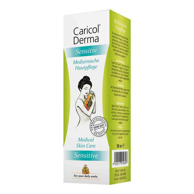 Caricol Derma Sensitiv Creme 50 ml von INSTITUT ALLERGOSAN Deutschland (privat) GmbH PZN 18019000