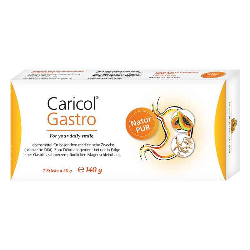 Caricol Gastro Sticks 7X20 g von INSTITUT ALLERGOSAN Deutschland (privat) GmbH PZN 18842107
