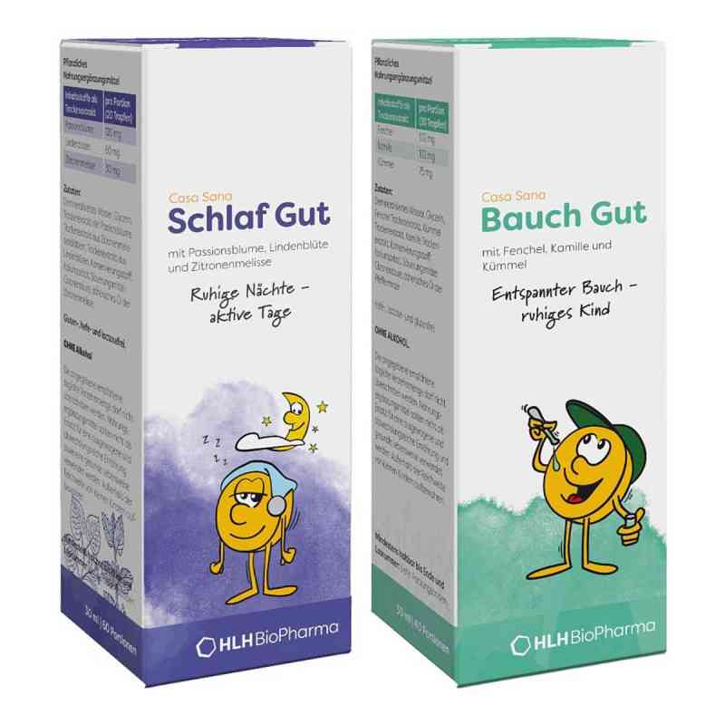 Casa Sana Schlaf Gut 30ml + Bauch Gut Tropfen 30ml 1 Pck von HLH BioPharma GmbH PZN 08102608