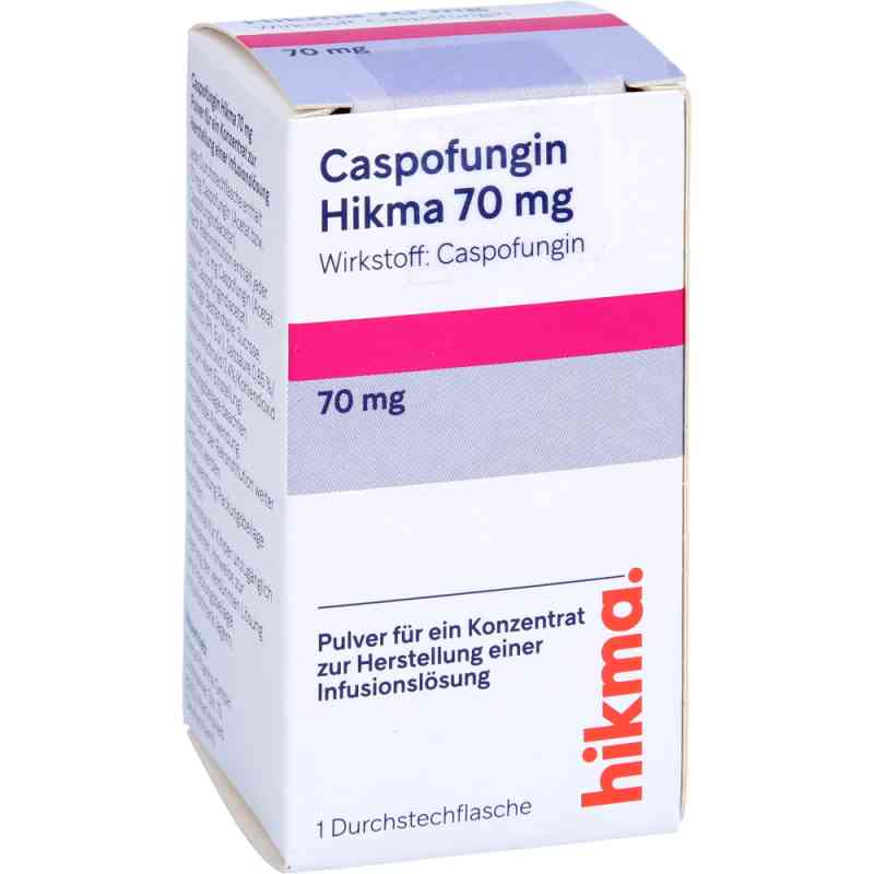 Caspofungin Hikma 70 mg Plv.f.e.konz.z.h.e.inf.-l. 1 stk von HIKMA Pharma GmbH PZN 12650105