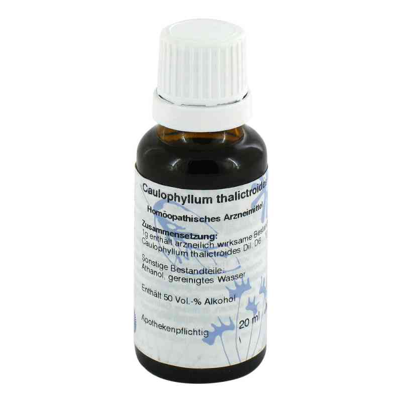 Caulophyllum D6 Dilution 20 ml von HANOSAN GmbH PZN 00182403