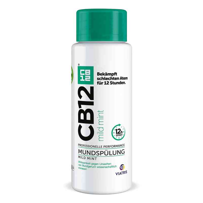 CB12 Mundspülung mit Chlorhexidin, gegen Mundgeruch für 12 Std. 250 ml von Cooper Consumer Health Deutschland GmbH PZN 10000366