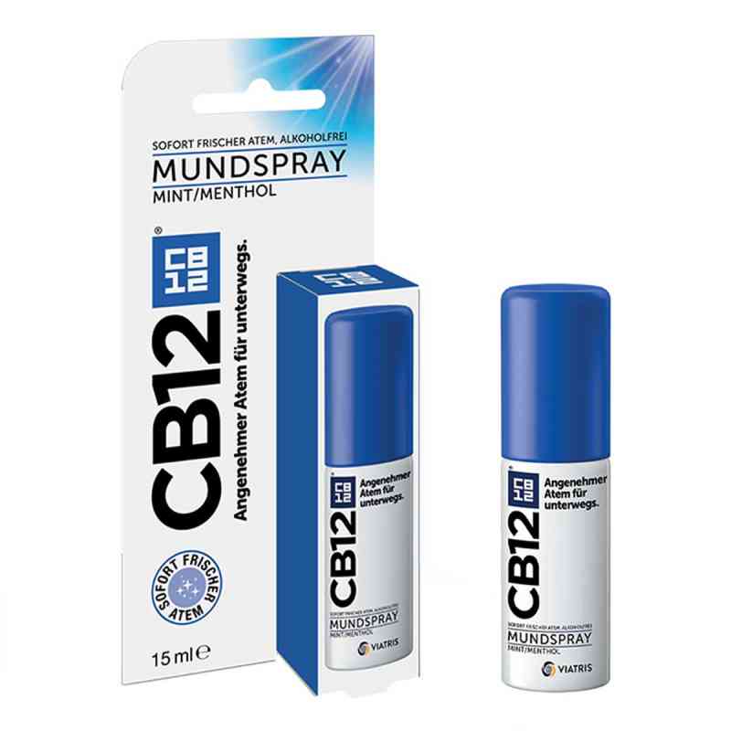 CB12 Spray: frischer Atem unterwegs, Mundspray gegen Mundgeruch 15 ml von Cooper Consumer Health Deutschland GmbH PZN 12414534
