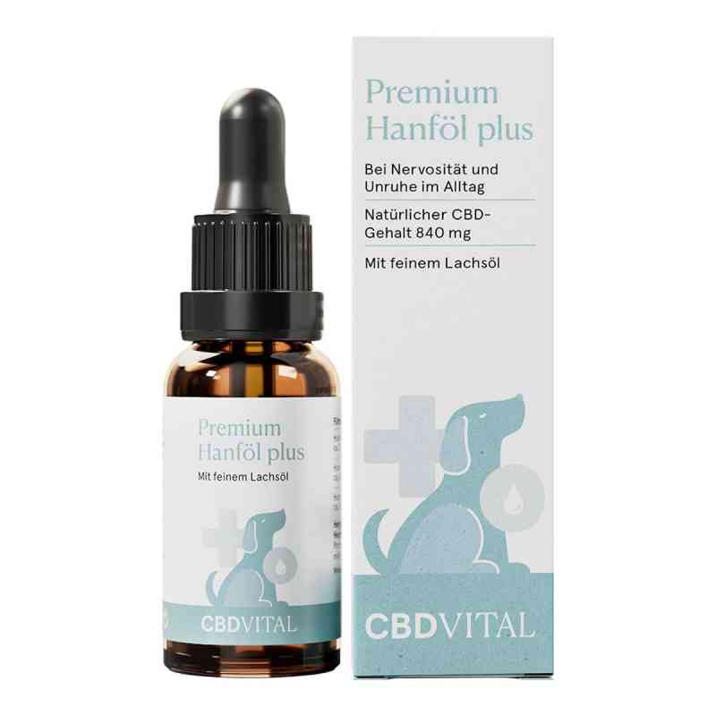 Cbd Hanföl Tropfen für Hunde CBD VITAL VET 20 ml von Vitrasan GmbH PZN 16887608