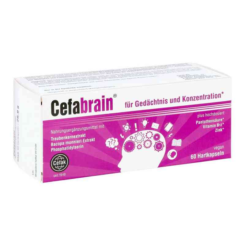 Cefabrain Hartkapseln 60 stk von Cefak KG PZN 16938412