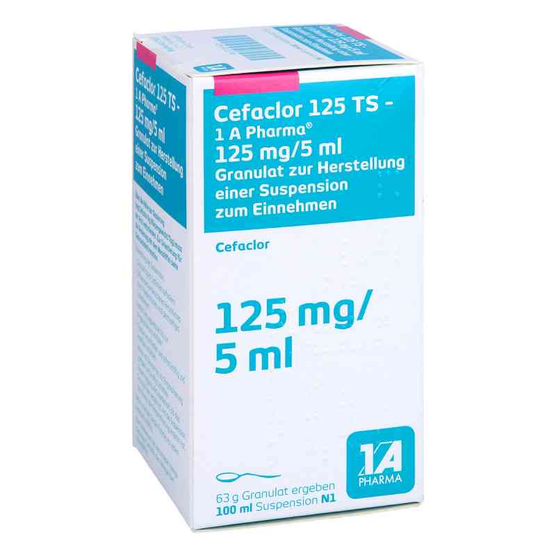 Cefaclor 125 TS-1A Pharma 100 ml von 1 A Pharma GmbH PZN 00113744