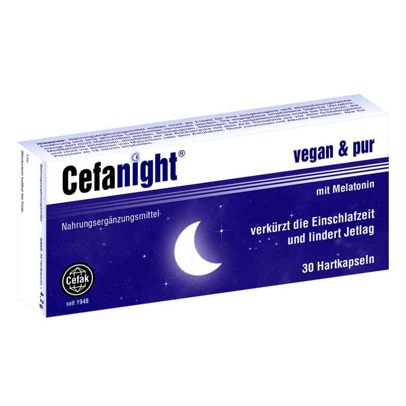 Cefanight Hartkapseln 30 stk von Cefak KG PZN 15889781